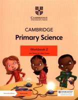 Okładka książki Cambridge Primary Science Workbook 2 with Digital access