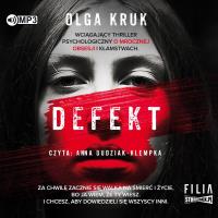 CD MP3 Defekt. Autor: Olga Kruk. SmakLiter.pl Okładka książki CD MP3 Defekt