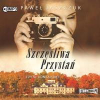 CD MP3 Szczęśliwa przystań. Autor: Jaszczuk Paweł. SmakLiter.pl Okładka książki CD MP3 Szczęśliwa przystań