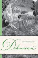 Dekameron. Autor: Boccaccio Giovanni. SmakLiter.pl Okładka książki Dekameron
