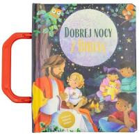 Dobrej nocy z Biblią. Autor: Charlotte Thoroe, Lynn Horrabin. SmakLiter.pl Okładka książki Dobrej nocy z Biblią