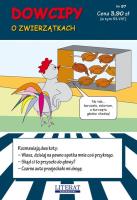 Dowcipy o zwierzątkach Nr 97. Autor: Mądraszewska Monika, Karol Skwira. SmakLiter.pl Okładka książki Dowcipy o zwierzątkach Nr 97