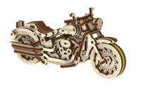 Opakowanie Drewniane puzzle 3D. Cruiser V-twin - Motocykl
