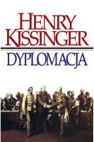 Dyplomacja. Autor: Henry Kissinger. SmakLiter.pl Okładka książki Dyplomacja