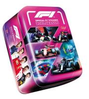 Opakowanie F1 Turbo Attax Puszka z Naklejkami