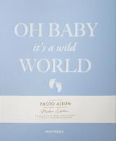 Fotoalbum. Baby It's a Wild World. Niebieski. Wydawca: Printworks. SmakLiter.pl Opakowanie Fotoalbum. Baby It's a Wild World. Niebieski