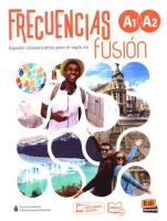 Okładka książki Frecuencias fusión A1 + A2 - Libro del estudiante