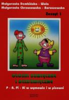 Okładka książki Głoski dźwięczne i bezdźwięczne. P-B, Pi-Bi z. 1