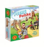 Gra Poznaj Polskę średnia. Wydawca: ALEXANDER GRY. SmakLiter.pl Opakowanie Gra Poznaj Polskę średnia