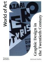 Graphic Design in the Twentieth Century. Autor: Hollis Richard. SmakLiter.pl Okładka książki Graphic Design in the Twentieth Century
