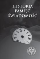 Okładka książki Historia. Pamięć. Świadomość