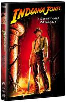 Indiana Jones i Świątynia Zagłady DVD. Autor: Steven Spielberg. SmakLiter.pl Okładka książki Indiana Jones i Świątynia Zagłady DVD