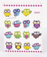 Opakowanie Kalendarz 2017 b6 tygodniowy sowy