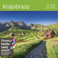 Opakowanie Kalendarz 2018 krajobrazy 30x30