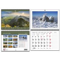 Opakowanie Kalendarz 2022 A4 terminarz 13 plansz PL. Góry