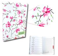 Opakowanie Kalendarz 2022 A5 tygodniowy soft touch Magnolie