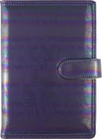 Opakowanie Kalendarz 2022 A5 tygodniowy z zapięciem glitter grafitowy