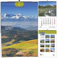 Opakowanie Kalendarz 2022 B3 7 plansz Polskie góry