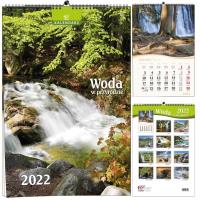 Opakowanie Kalendarz 2022 B3 7 plansz Woda