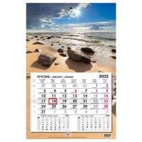 Opakowanie Kalendarz 2022 jednodzielny główka płaska Bałtyk