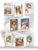 Opakowanie Karnet B6 Boże Nar. Z opłatkiem Religia (10sz) MIX