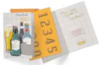 Opakowanie Karnet B6 DK-863 Urodziny męskie (wymienne cyfry)