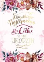 Opakowanie Karnet B6 PR-354 Urodziny