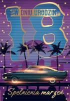 Opakowanie Karnet B6 PR-355 Urodziny 18