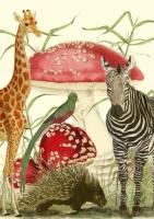 Opakowanie Karnet B6 z kopertą Muchomor