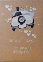 Opakowanie Kartka okolicznościowa eko Ślub NY36