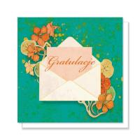 Okładka książki Kartka okolicznościowa. Gratulacje