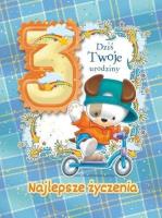 Opakowanie Kartka okolicznościowa Urodziny 3 MF03