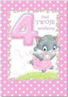 Opakowanie Kartka okolicznościowa Urodziny 4 MF09