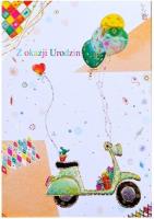 Opakowanie Kartka okolicznościowa Urodziny TS21