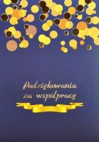 Opakowanie Kartka Podziękowania za współpracę TK07