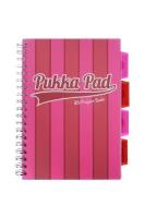Kołonotes Project Book Vogue B5 kratka różowy, Pukka Pad. Wydawca: Pukka Pads. SmakLiter.pl Opakowanie Kołonotes Project Book Vogue B5 kratka różowy, Pukka Pad