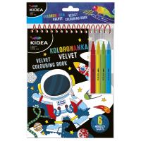 Kolorowanka Velvet C Kidea Kosmos. Wydawca: Derform. SmakLiter.pl Opakowanie Kolorowanka Velvet C Kidea Kosmos