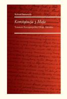 Konstytucja 3 Maja. Autor: pod red. Richarda Butterwicka. SmakLiter.pl Okładka książki Konstytucja 3 Maja