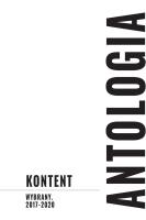 KONTENT Wybrany Antologia. Autor:   Praca zbiorowa. SmakLiter.pl Okładka książki KONTENT Wybrany Antologia