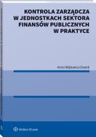 Okładka książki Kontrola zarządcza w jednostkach sektora finansów publicznych w praktyce