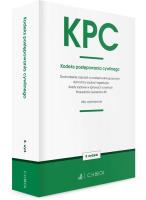 KPC. Kodeks postępowania cywilnego... w.8. Autor: Opracowanie zbiorowe. SmakLiter.pl Okładka książki KPC. Kodeks postępowania cywilnego... w.8