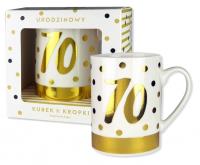 Opakowanie Kubek w kropki-70