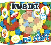 Kubiki na start 70 el. ABINO. Wydawca: ABINO. SmakLiter.pl Opakowanie Kubiki na start 70 el. ABINO