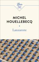 Lanzarote. Autor: Houellebecq Michel. SmakLiter.pl Okładka książki Lanzarote