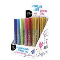 Opakowanie Magiczny marker Kidea z podwójną linią D