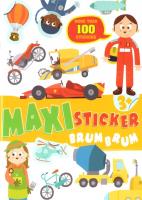 Okładka książki Maxi sticker brum brum