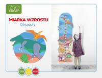 Opakowanie Miarka wzrostu Dinozaury