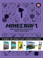 Minecraft. Niesamowita kolekcja eksploratora. Autor: Mojang Studio, Anna Hikiert. SmakLiter.pl Okładka książki Minecraft. Niesamowita kolekcja eksploratora