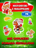 Okładka książki Miś Okruszek pomaga Mikołajowi