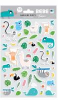 Opakowanie Naklejki puffy BB Kids Tropic